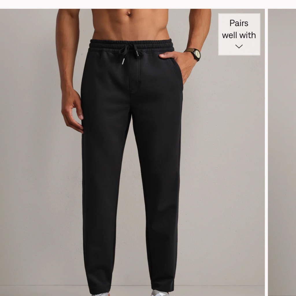 Rhne Dreamstate Joggers- Pure Black Xl